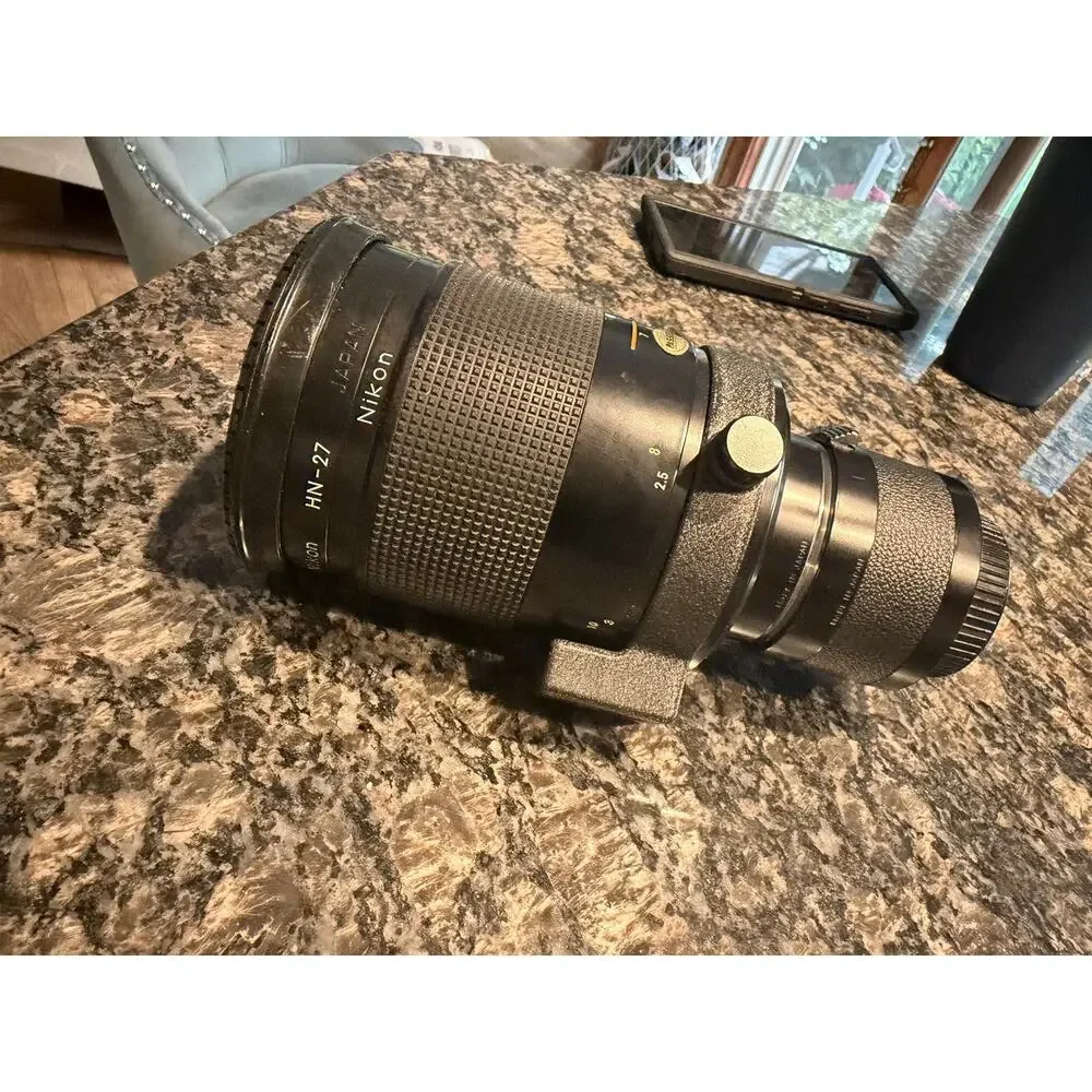 Nikon Reflex Nikkor 500mm f/8 185746 Lens And Teleconverter TC-201 2X 371155